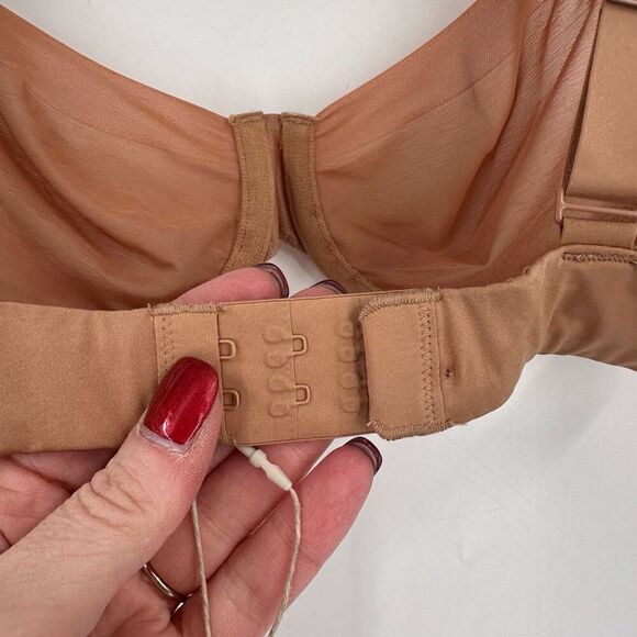 NWT Skims No‎ Show Molded Unlined Demi Bra 34A $58 Clay Tan - Picture 9 of 10